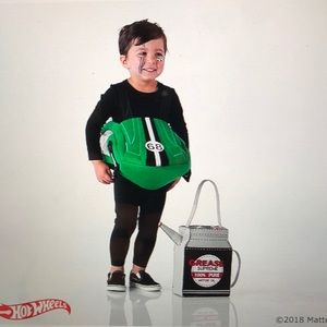 Pottery Barn Hot Wheels (blue car).